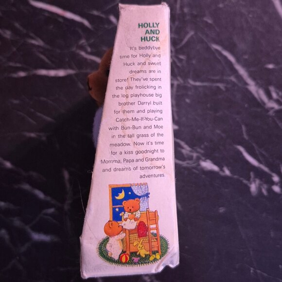 Vintage ,1986. Holly and Huck from "The Teddy Bear Story". - Picture 3 of 4